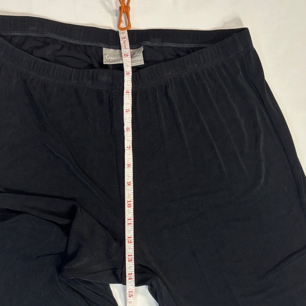 Elegant Black Straight Leg Pants - Picture 4 of 5